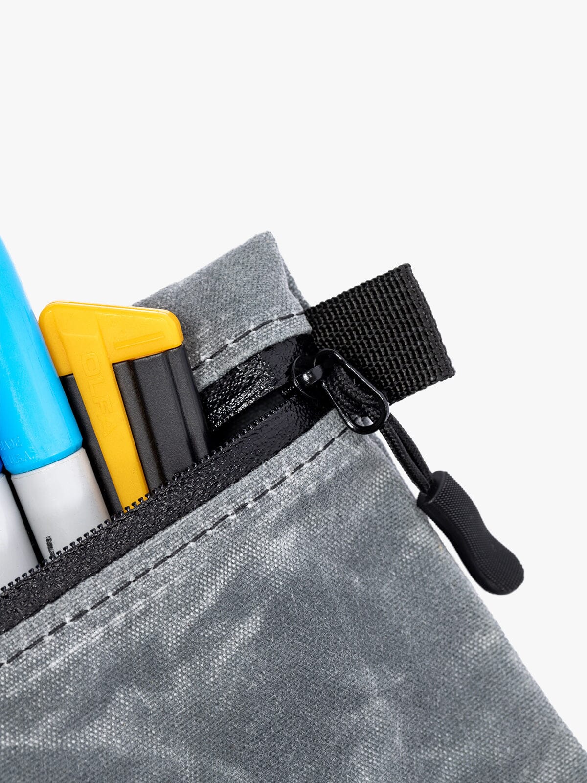 Gewaxt Canvas Portemonnee & Utility Pouch van Mission Workshop - Weerbestendige Tassen & Technische Kleding - San Francisco & Los Angeles - Gemaakt om te doorstaan - Voor altijd gegarandeerd