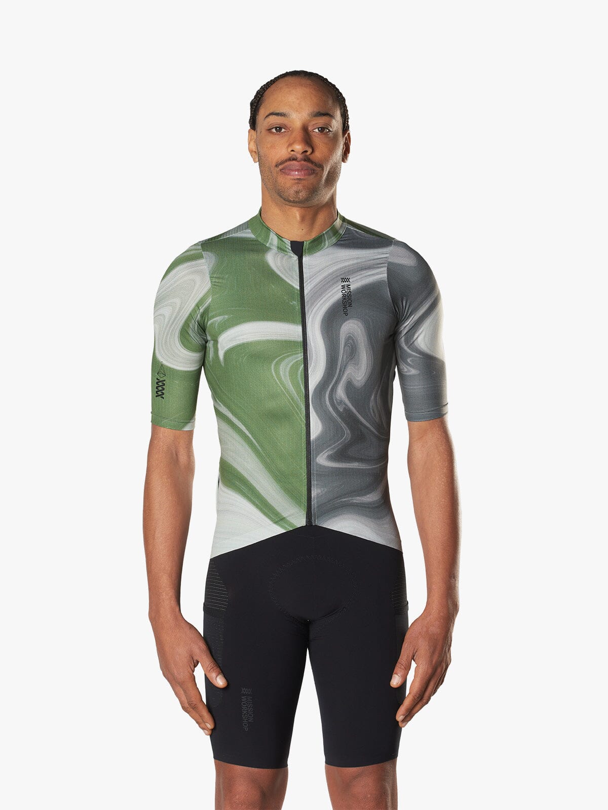Mission Pro Jersey Men's : Flow by Mission Workshop - Weerbestendige tassen & technische kleding - San Francisco & Los Angeles - Gebouwd om te verdragen - Voor altijd gegarandeerd