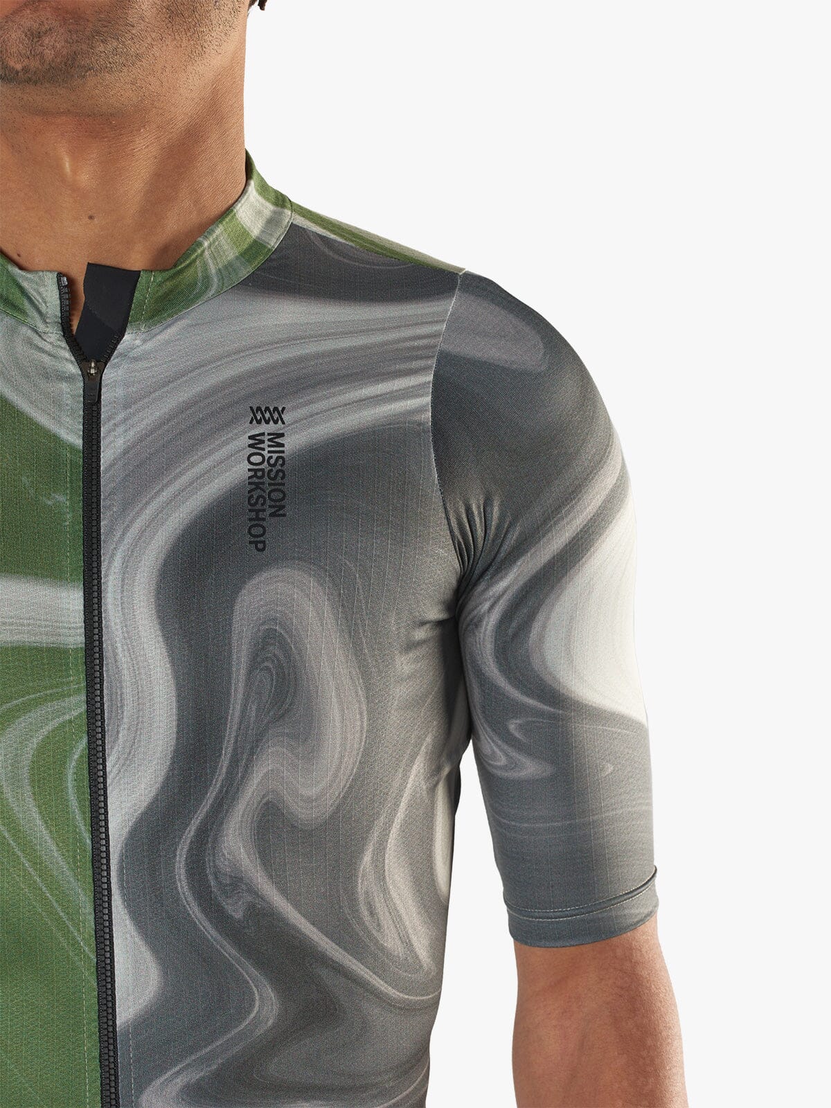 Mission Pro Jersey Men's : Flow by Mission Workshop - Weerbestendige tassen & technische kleding - San Francisco & Los Angeles - Gebouwd om te verdragen - Voor altijd gegarandeerd