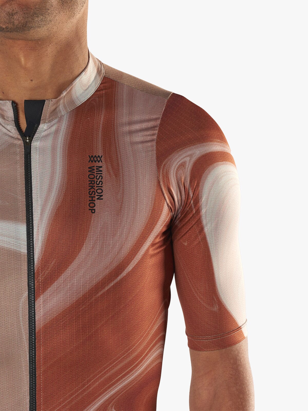 Mission Pro Jersey Men's : Flow by Mission Workshop - Weerbestendige tassen & technische kleding - San Francisco & Los Angeles - Gebouwd om te verdragen - Voor altijd gegarandeerd
