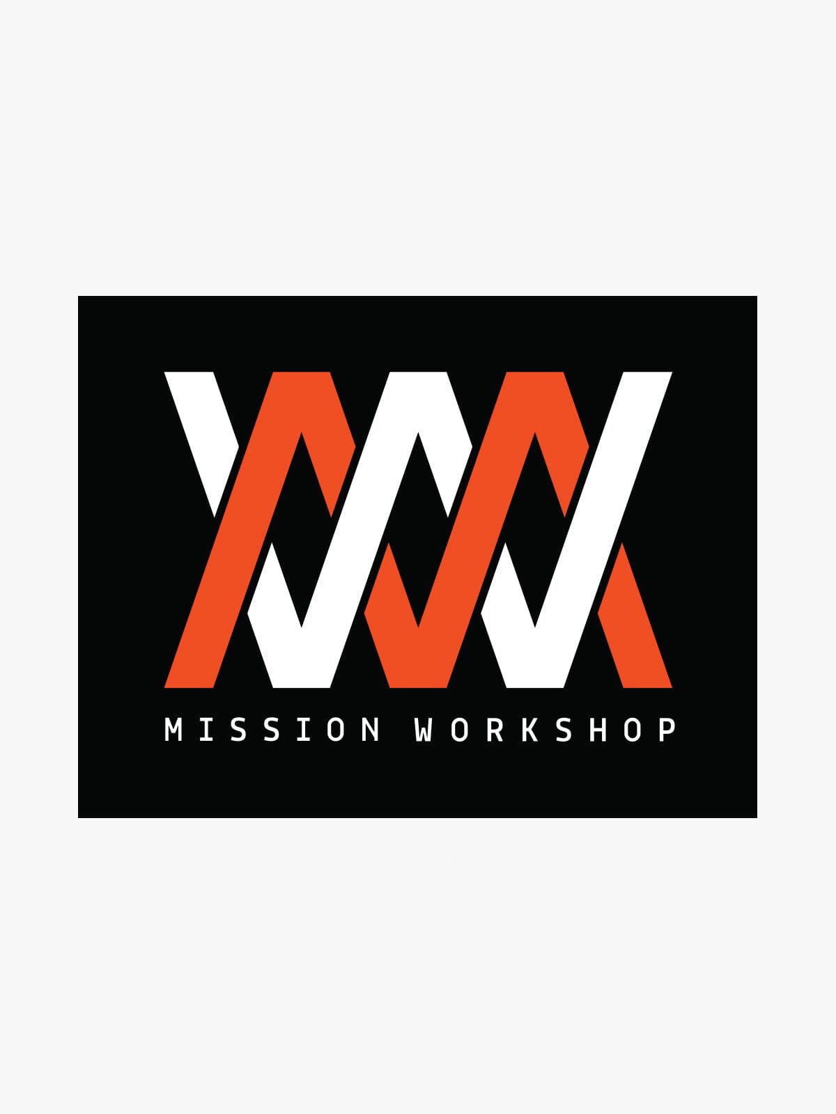 MW Stickers van Mission Workshop - Weerbestendige tassen & technische kleding - San Francisco & Los Angeles - Gebouwd om lang mee te gaan - Voor altijd gegarandeerd