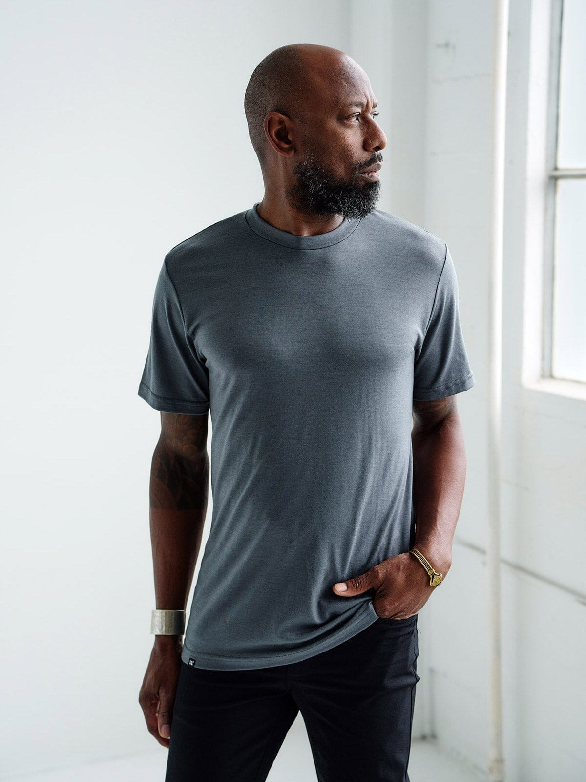Mission Tee : Merino Wool