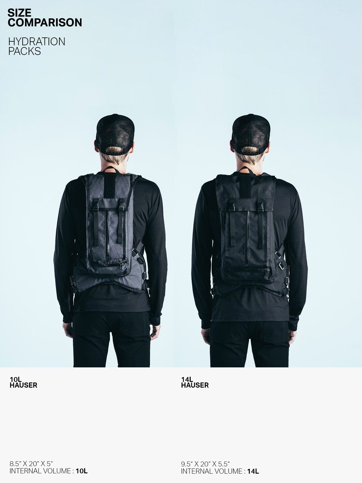 Hauser 14L by Mission Workshop - Weerbestendige tassen & technische kleding - San Francisco & Los Angeles - Gemaakt om te weerstaan - Voor altijd gegarandeerd