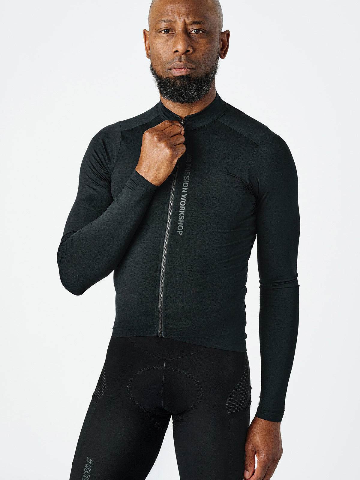 Mission Pro Jersey : LS Heren by Mission Workshop - Weerbestendige tassen & technische kleding - San Francisco & Los Angeles - Gemaakt om te doorstaan - Voor altijd gegarandeerd