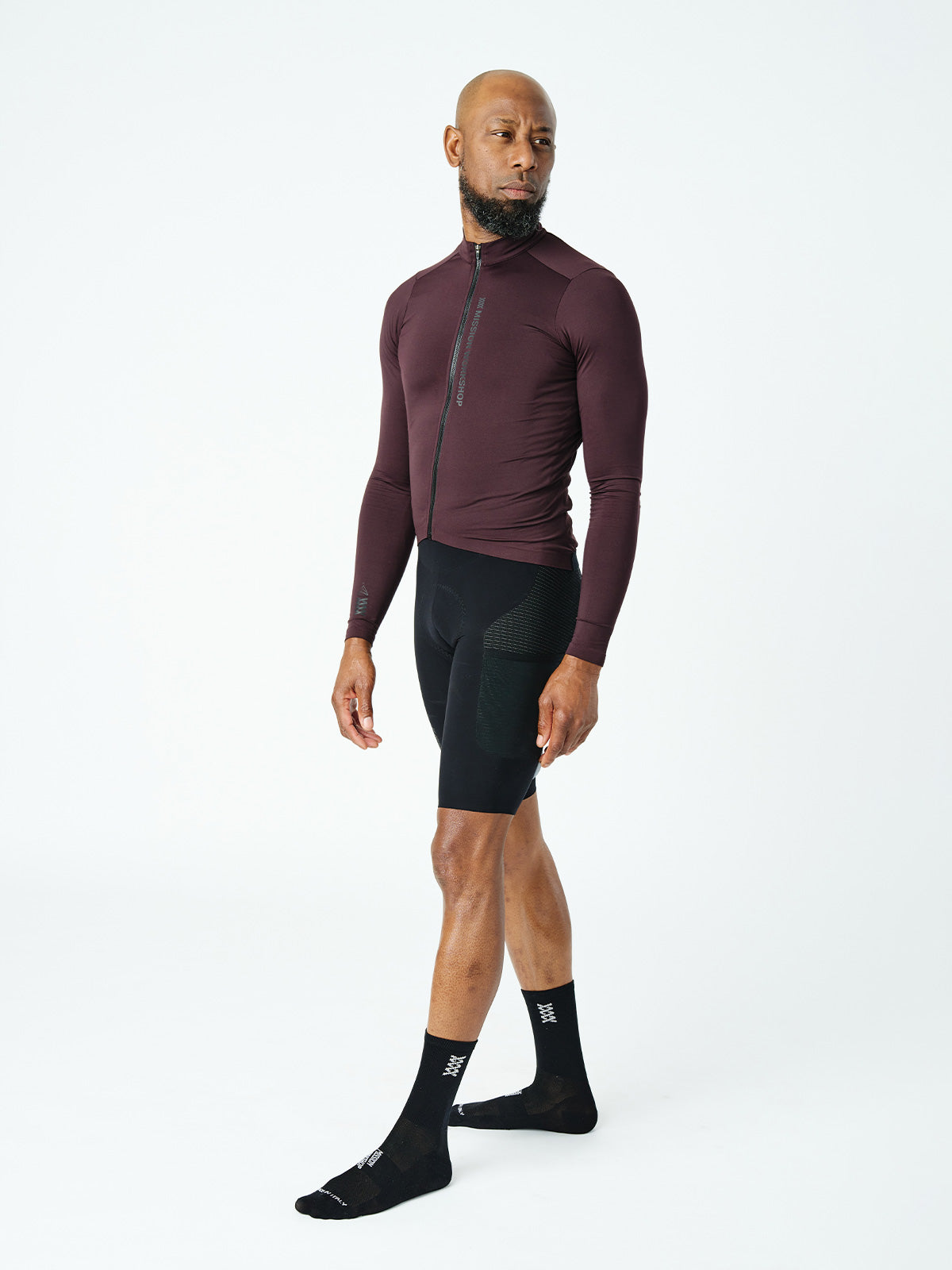 Mission Pro Jersey : LS Heren by Mission Workshop - Weerbestendige tassen & technische kleding - San Francisco & Los Angeles - Gemaakt om te doorstaan - Voor altijd gegarandeerd