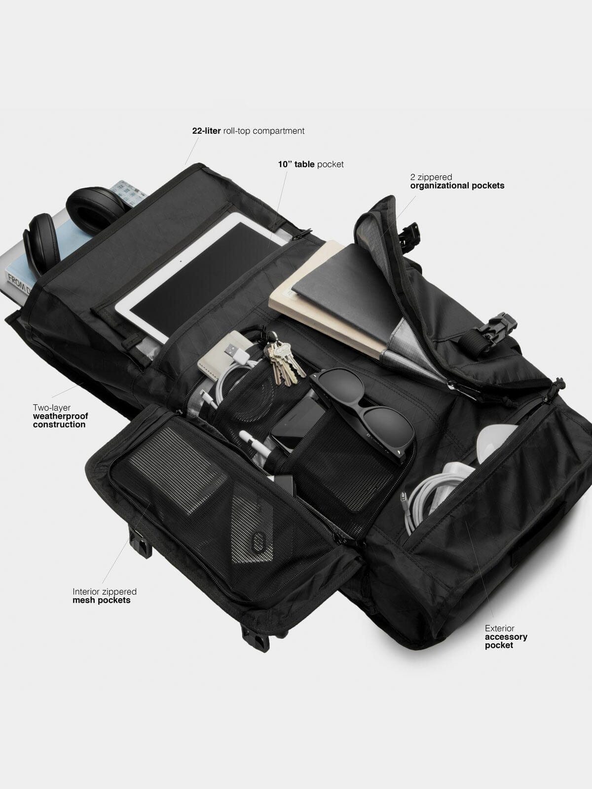 Rhake by Mission Workshop - Weerbestendige tassen & technische kleding - San Francisco & Los Angeles - Gemaakt om te weerstaan - Voor altijd gegarandeerd