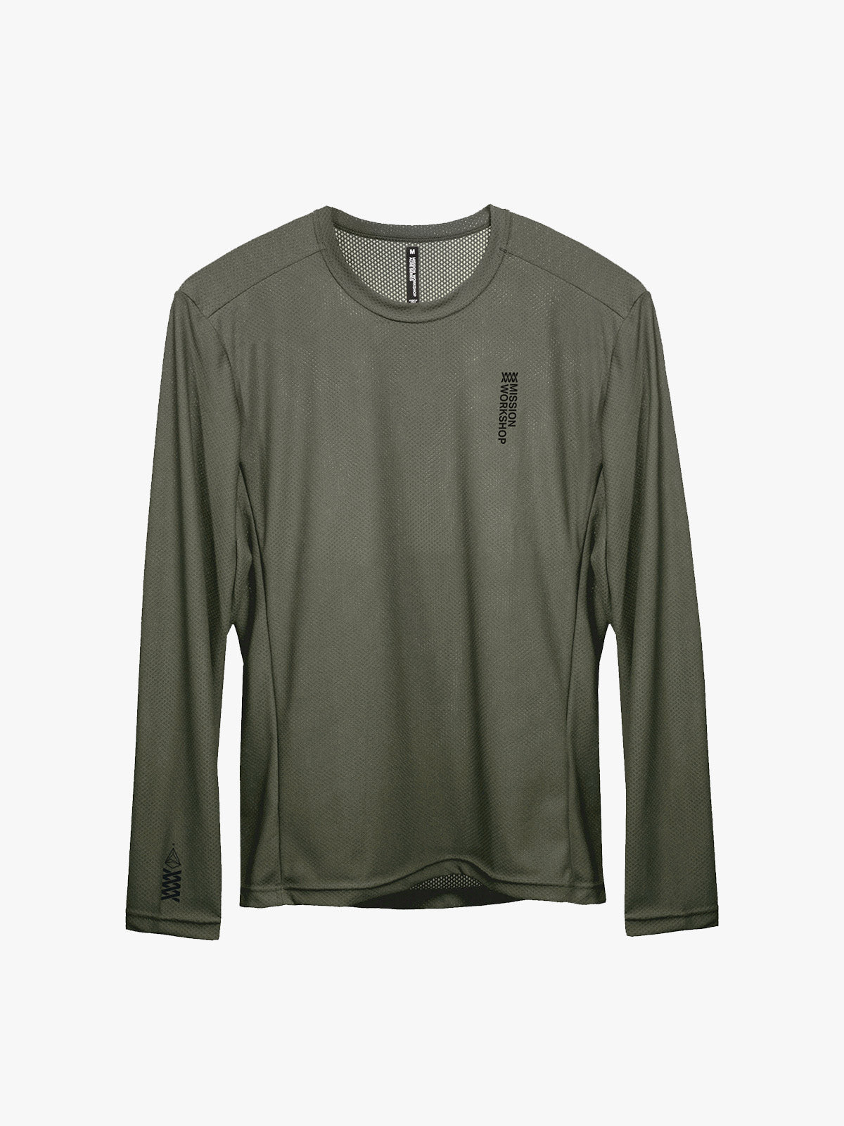 Mission Pro Tech Tee : LS Heren by Mission Workshop - Weerbestendige tassen & technische kleding - San Francisco & Los Angeles - Gemaakt om te verdragen - Voor altijd gegarandeerd