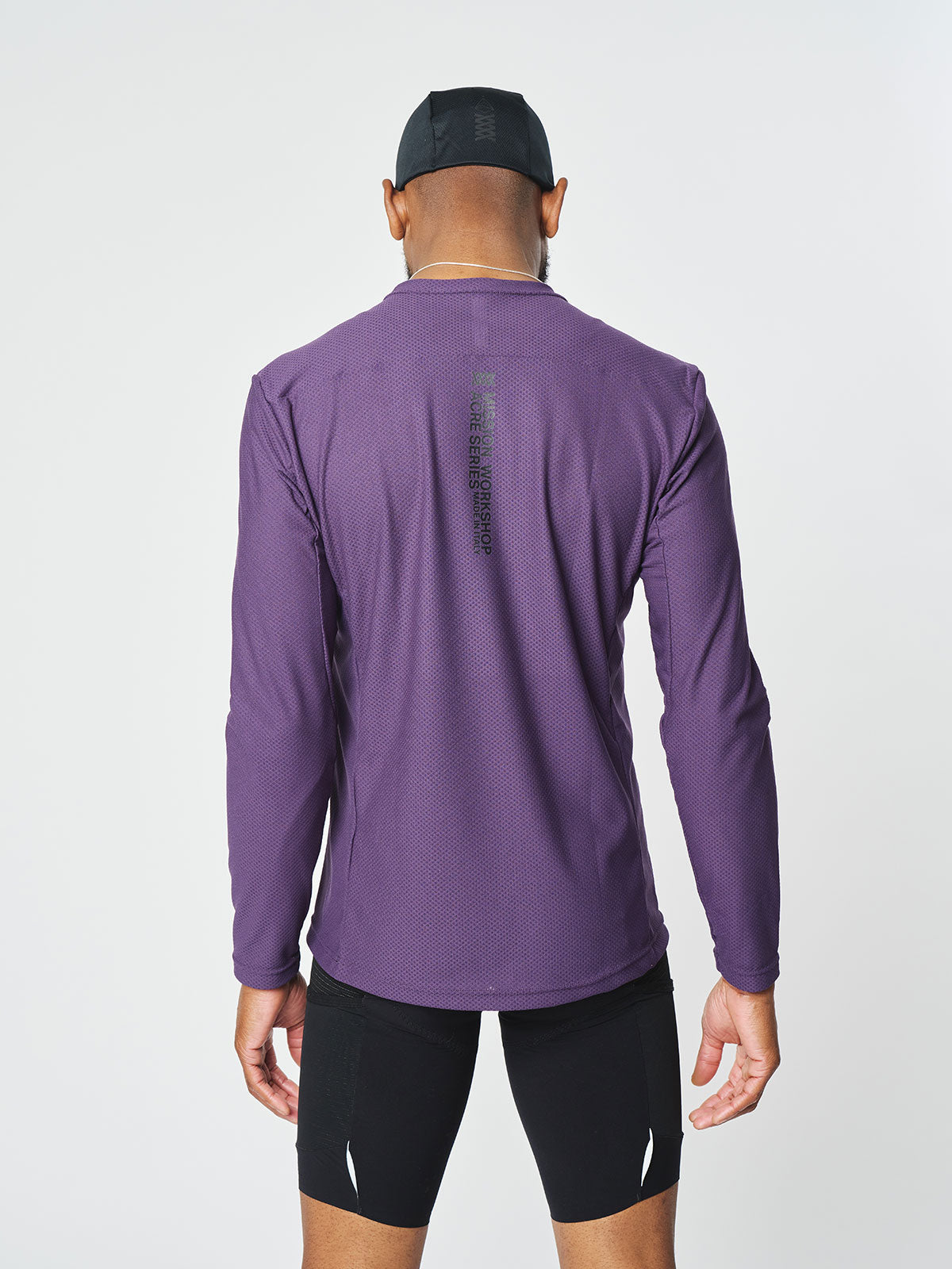 Mission Pro Tech Tee : LS Heren by Mission Workshop - Weerbestendige tassen & technische kleding - San Francisco & Los Angeles - Gemaakt om te verdragen - Voor altijd gegarandeerd
