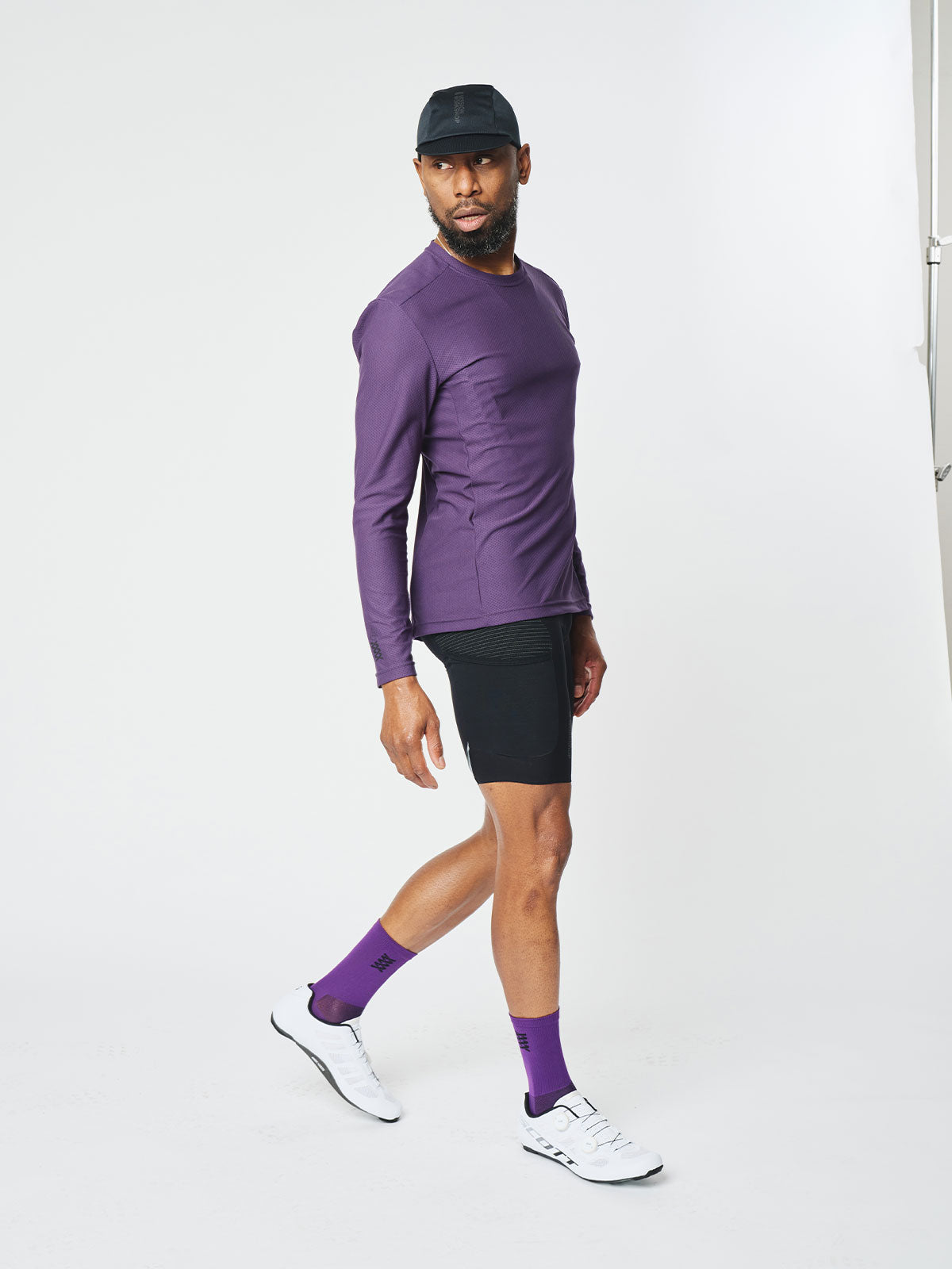 Mission Pro Tech Tee : LS Heren by Mission Workshop - Weerbestendige tassen & technische kleding - San Francisco & Los Angeles - Gemaakt om te verdragen - Voor altijd gegarandeerd