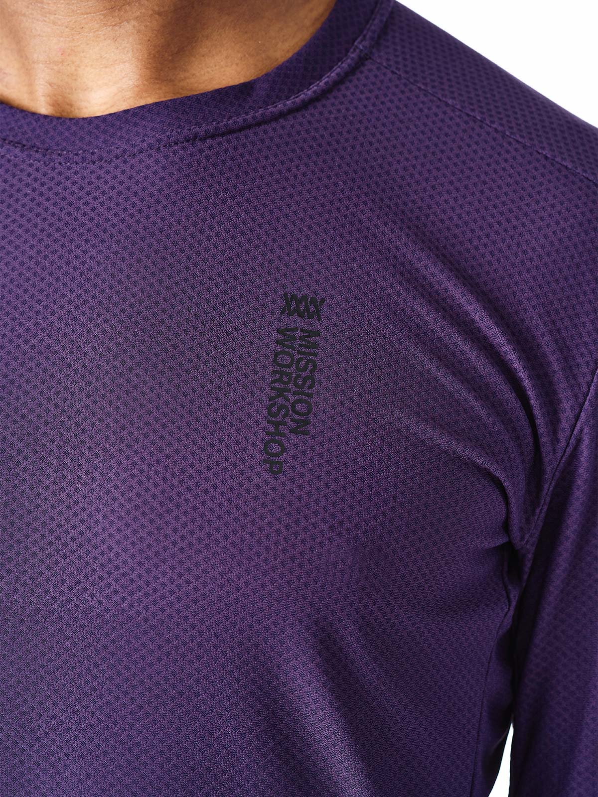 Mission Pro Tech Tee : LS Heren by Mission Workshop - Weerbestendige tassen & technische kleding - San Francisco & Los Angeles - Gemaakt om te verdragen - Voor altijd gegarandeerd