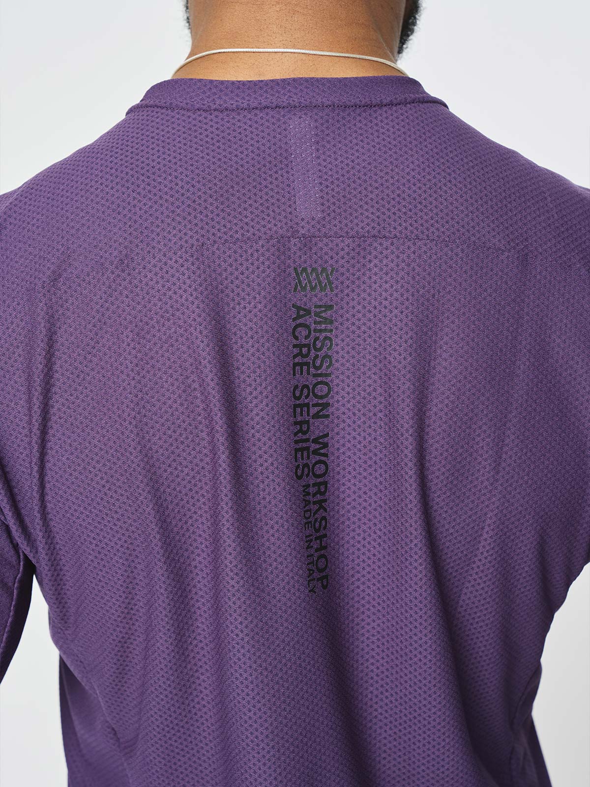 Mission Pro Tech Tee : LS Heren by Mission Workshop - Weerbestendige tassen & technische kleding - San Francisco & Los Angeles - Gemaakt om te verdragen - Voor altijd gegarandeerd