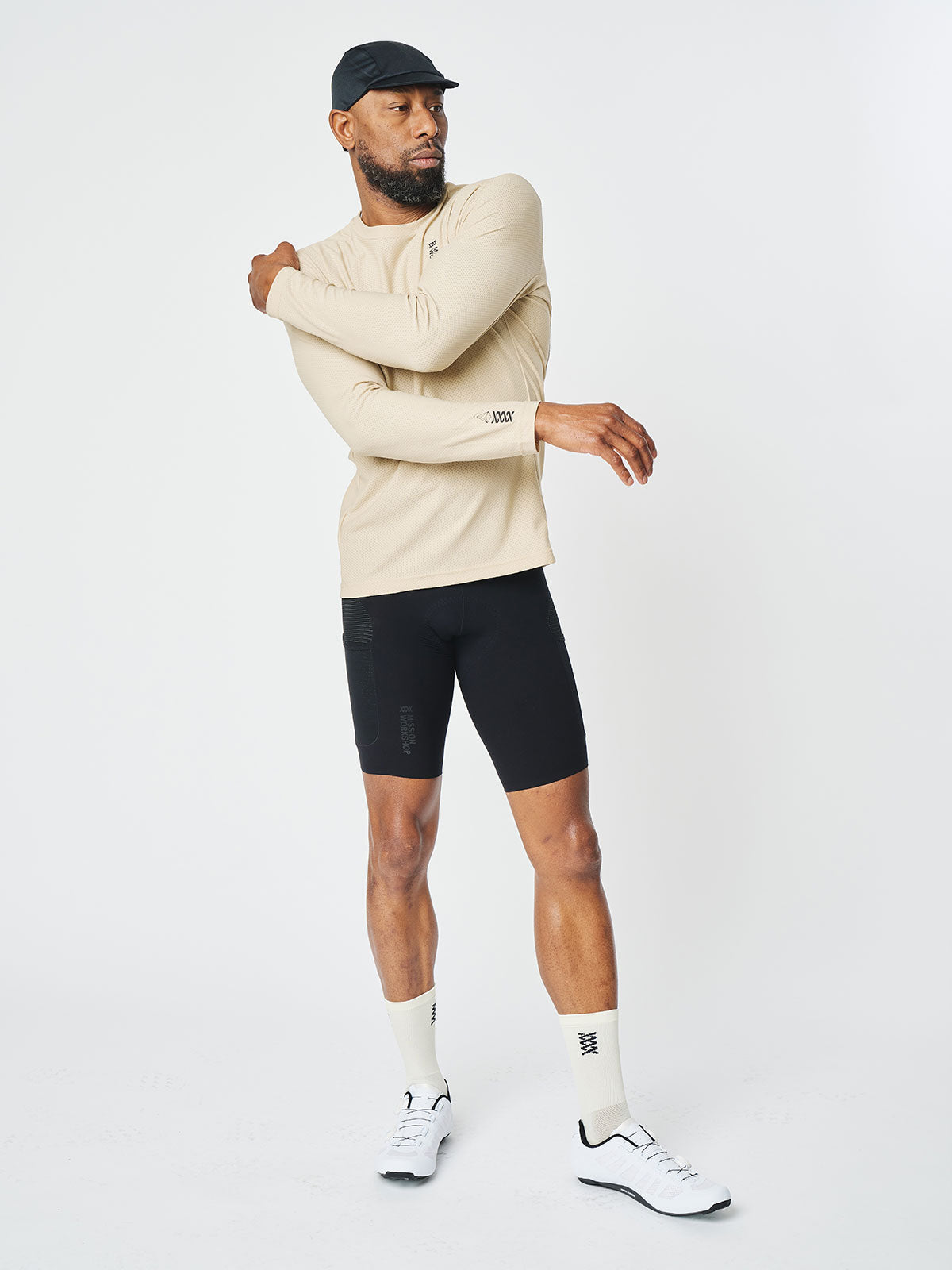 Mission Pro Tech Tee : LS Heren by Mission Workshop - Weerbestendige tassen & technische kleding - San Francisco & Los Angeles - Gemaakt om te verdragen - Voor altijd gegarandeerd