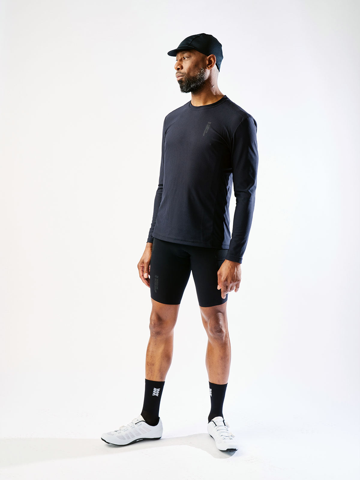 Mission Pro Tech Tee : LS Heren by Mission Workshop - Weerbestendige tassen & technische kleding - San Francisco & Los Angeles - Gemaakt om te verdragen - Voor altijd gegarandeerd