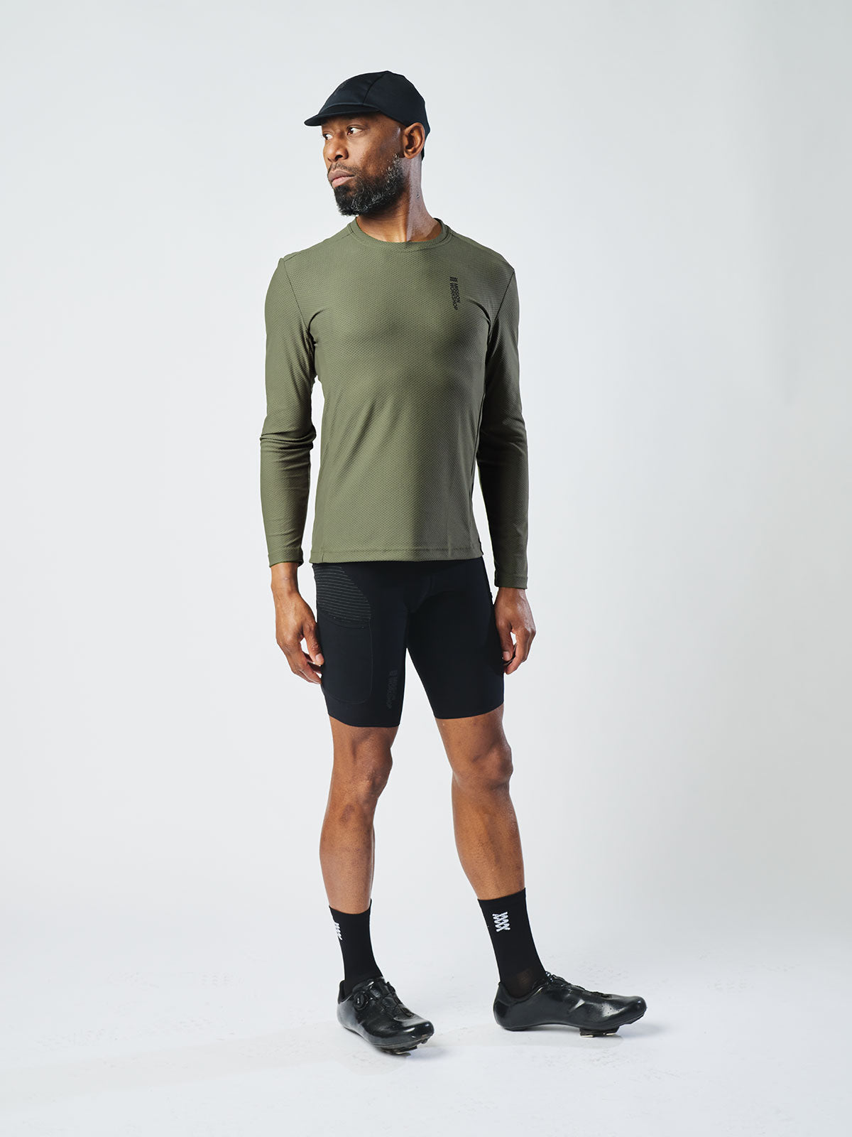 Mission Pro Tech Tee : LS Heren by Mission Workshop - Weerbestendige tassen & technische kleding - San Francisco & Los Angeles - Gemaakt om te verdragen - Voor altijd gegarandeerd