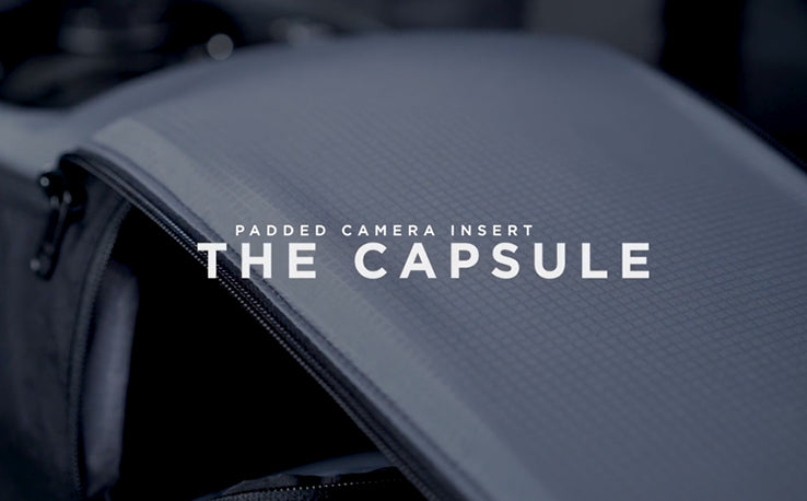 Capsule : Gewatteerde camera inzetstuk